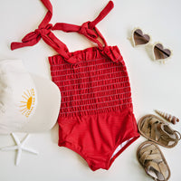 Girls Scarlet Drip One Piece