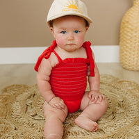 Girls Scarlet Drip One Piece